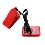 Esmaklassilised jooksulindi turvalukud, kriimustuskindlad tarvikud, vastupidavad punane