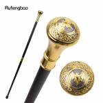 Kuldne Phoenix Totem Relief jalutuskepp Moodne jalutuskepp Gentleman Luxury Crosier Knob jalutuskepp 93cm