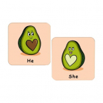 2 tk. Paar Avokaado Akr&uuml;&uuml;list alusalus He And She Kuumakindel Libisemisvastane Lauakaitse T&ouml;&ouml;tasapind kandiline Joogi Kohvi Tee tassihoidja Valentine 2pcs