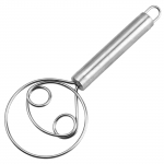 2 tk k&auml;epidemega hollandi leiva jaoks roostevabast terasest kondiitritoodete mikser kook Taani taignavispel