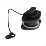 Universaalne t&uuml;hjendusklapp kajaki t&auml;ispuhutavale kummipaadile Marine - must, 24 mm