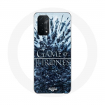 &Uuml;mbris m&auml;ngule Oppo A74 5G Game of Thrones, 8. hooaeg, 1. jagu Game of Thrones, tegelaste logo Hall &ndash; Maniacase