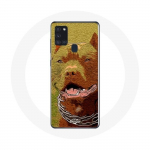 Samsung Galaxy A21S &uuml;mbris Ameerika pitbullterjer