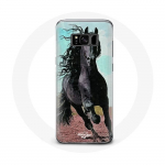 &Uuml;mbris Samsung Galaxy S8 musta friisi hobuse jaoks