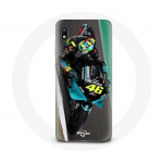 &Uuml;mbris Samsung Galaxy A10 Valentino Rossi MotoGP Rider 46 jaoks