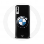 &Uuml;mbris Samsung Galaxy A50 BMW Logo mustal taustal