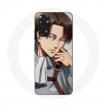 Coque pour Xiaomi Redmi Note 11 4G Attaque des Titans Levi Ackerman Manga