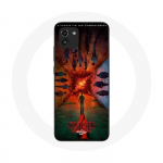 Coque pour Samsung Galaxy A03 Stranger Things Saison 4 Affiche Equipages de la Nouvelle Th&eacute;orie