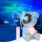 Astronauti valgusprojektor, Galaxy projektor magamistuppa, T&auml;heprojektor Kuu lambiga, LED Nebula &ouml;&ouml;valgusti lastele, ruumi sisustus, pidu, kingitus