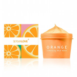 Deep Cleansing Oil-Control Mustpeade mask &otilde;rnalt niisutava ja niisutava puhastusmuda kile jaoks oranž