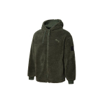 Puma Sametise Kapuutsiga Soe Tuulekindel Jakk Logoga Meeste &Uuml;ler&otilde;ivad Tumehall 535066-64 XL