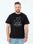 Suur Suurus Hip Hop Streetwear T-s&auml;rk Loomatr&uuml;kiga Harajuku Meeste T-s&auml;rgid Puuvillased Vabaaja Topid Suvine L&uuml;hikeste Varrukatega T-s&auml;rgid XL must