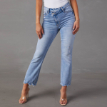 Kevadsuvised naiste teksad Stretch Straight Pant temperamendiga pendeldava auguga p&uuml;ksid S