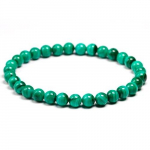 AAAAA naturaalsest malahhiidist k&auml;ev&otilde;ru Naiste ehted Looduslikust kivist veniv paari k&auml;ev&otilde;ru meestele Malahhiidist kalliskividest k&auml;ev&otilde;rud 19cm 7.5inch Beads 6mm