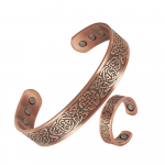 Magnetiline Puhas Vask Ehtekomplekt Viiking Reguleeritavad K&auml;ev&otilde;rud S&otilde;rmus Muudetava Suurusega Tervis Energiaga Vanaaegne Ehtekomplekt Naised Mehed vask