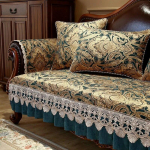 Luksuslik Retro Diivanikatted Elutuba Diivanikaitse 1/2/3 Istmega Libisemisvastane Diivanipadi Kate Kodu Dekoor Diivanikate 1pc armrest 60x60 cm