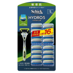 SCick Chick 5 Blade Hydro 5 Premium Sensitive Skin Body + asendustera 16p