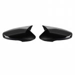 Hyundai Veloster 2012-2018 autole Tagurduspeegli kate V&auml;lised lisatarvikud Oksasarve k&uuml;lgkate Tagurduskatted Sisekatted S&uuml;sinikkiud Bright black