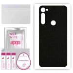 apgo Protective Skin Sticker for the back compatible with Motorola Moto G Pro, Wrap Film, Foil, Vinyl - Pattern Matrix