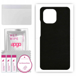 apgo Protective Skin Sticker for the back compatible with Xiaomi Mi 11, Wrap Film, Foil, Vinyl - Pattern Matrix