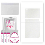 apgo Kaitsev nahakleebis seljale, mis &uuml;hildub Samsung Galaxy Z Flip 3-ga, &uuml;mbriskile, foolium, vin&uuml;&uuml;l &ndash; muster, matt l&auml;bipaistev