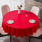 &Uuml;hev&auml;rviline &uuml;mmargune PVC laudlina veekindel &otilde;likindel kuumakindel ja pesuvaba moodne ja minimalistlik laudlina Circular diameter 180cm