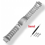 Roostevabast terasest kellarihm Casio G-Shock GW-M5610 DW5600 GW-5000 G-5600 GA2100 GM5600 GM2100 kelladele rihm t&auml;isterasrihm DW5600 series