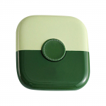 2-&uuml;hes l&otilde;henenud otsaga juuksel&otilde;ikur, l&otilde;henenud otste eemaldamise seade ja paigutus, kahepoolne disain, kattega, vahetatavad ja reguleeritavad terad One Size roheline