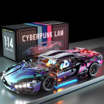 1314 tk Supercar 1:14 autom&auml;nguasja telliskivi pusle Ehitusklots poisi m&auml;nguasi Lamborghini1314Pcs