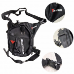 Mootorratta meeste Drop Leg Bag V&ouml;&ouml;rihm Nailonist v&auml;lijalgrattakott