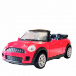 1/32 skaala sulamist metallist tagasit&otilde;mmatav survevalu miniautomudel koos helivalgustusega miniautom&auml;nguasjaga lastele ja avatud uksega 1/32-Size:12.7*5.8*4cm