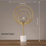 P&otilde;hjamaade lihtsast metallist abstraktse kunsti kaunistused veranda Elutuba TV-kapp Kontori t&ouml;&ouml;laud Loov kodukaunistuse aksessuaar A