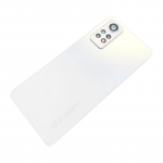 A+ tagaklaasi kate Xiaomi Redmi Note 12 Pro 4G jaoks, tagaukse asenduspatarei, tagumine korpuse kate Polar White