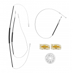 Front LEFT Door Window Regulator Repair Kit For Renault Clio 3