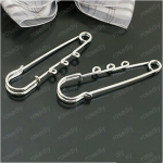 1 tk mitmev&auml;rviline 3 auguga pross ehete valmistamiseks DIY tarvikud k&auml;sitsi valmistatud n&ouml;&ouml;pn&otilde;elad ja prossid naistele 64*16mm pronksi