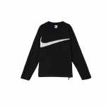 Nike Club+ Fliisist &Uuml;mmarguse Kaelusega Talvine Suure Logotr&uuml;kiga Huppar Meeste Topp Must DQ4895-010 L