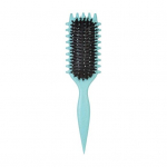 Curl Defining Hair Hari Ventilatsiooniga peanaha massaaž &Otilde;hkpadi kamm lokkis juuste kujundamine Stiilide Lahutav hari Naiste Juuksuri T&ouml;&ouml;riist beež