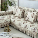 Four Seasons universaalne suur seelik-diivani kate Euroopa stiilis libisemiskindel diivanmatt Luksuslik elutuba pitsist padi diivanr&auml;tik 40x70cm 3edge 18cm