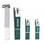 4 tk roostevabast terasest k&uuml;&uuml;nek&auml;&auml;ride komplekt pritsmevastase disainiga hoiukarbiga Lihtne kasutada manik&uuml;&uuml;ri pedik&uuml;&uuml;ri komplekt jalgade hooldamiseks k&uuml;&uuml;nte hooldamiseks Sets