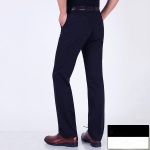 Keskealiste ja eakate meeste puuvillased vabaajap&uuml;ksid suvised &otilde;hukese osaga sirged lahtised k&otilde;rge v&ouml;&ouml;kohaga p&uuml;ksid isa koormatud keskealiste meeste p&uuml;ksid 38