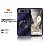 Google Pixel Fold Magsafe &uuml;mbris S&uuml;sinikkiust Traadita laadimiss&otilde;rmus Magnetiline &Uuml;li&otilde;huke Matt P&otilde;rutuskindel K&otilde;va Kate Tarvik For Pixel Fold lilla