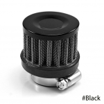 Universaalse liidesega auto &otilde;hufiltrid 25 mm mootorratta k&uuml;lma &otilde;hu sisselaskeava suure vooluhulga karteri ventilatsioonikate mini &otilde;hupuhasti punane