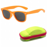 Laste kommi v&auml;rvi p&auml;ikeseprillid prillikarbiga Poiste T&uuml;drukute P&auml;ikesekaitse Prillid Isikup&auml;rased V&auml;litingimuste UV-kaitse Prillid