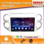 Autoraadio Volkswagen VW Tiguan 2006 2010 2016 Golf Plus jaoks Traadita Carplay Android Auto Autostereo Multimeediam&auml;ngija 4 core 1GB+32GB carplay