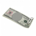 Roostevabast terasest &otilde;hukese taskuga rahaklambriga rahakott Metallist terasest arveklambri klambriga kaust pangat&auml;htede klambriga sularaha ID krediitkaardi rahahoidja