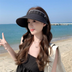 M&uuml;ts naiste mood plisseeritud Korea versioon p&auml;ikesekaitse t&uuml;hi silinder peapael UV p&auml;ikesekaitsem&uuml;ts naiste p&auml;ikesekaitsem&uuml;ts suvine uus stiil