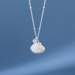 Shell kaelakee naiste suvine lihtne ni&scaron;&scaron; disain Sense temperament Shell rangluu kett roostevabast terasest