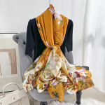 Uus Four Seasons saadaval Uus siid, suur &otilde;huke v&auml;limine kaelakaitse sall p&auml;ikesekaitsekreem, soe rannar&auml;tik naistele 180*90cm