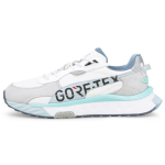 Puma Wild Rider Gtx Moodsad Spordijalatsid L&ouml;&ouml;gisummutusega Libisemisvastased Vastupidavad Madalad Vabaajajalatsid Unisex Vabaajajalatsid Valge Hall 381776-01 37.5