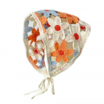 Little Daisy Knitting Lille Peapael Prantsuse Retro Mitmev&auml;rviline Juuksepael Fotorekvisiidid Reisirand Kolmnurkne Turban Sall